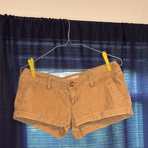 Corduroy Short-Shorts